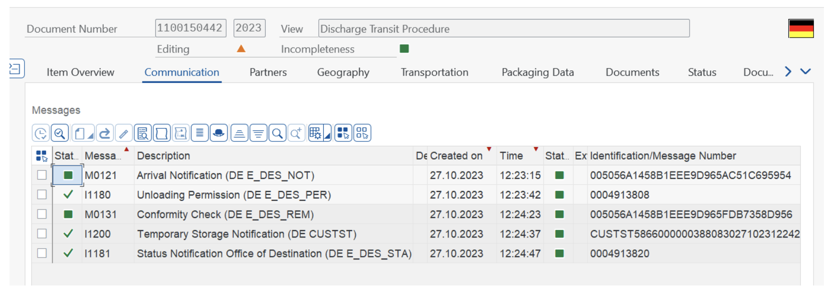 Sample XML Output